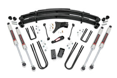 Rough Country 4 in Suspension Lift Kit w/Shocks - 49440 - Black Patch Performance - ROUG49440