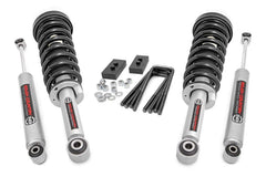Rough Country 2 in Leveling Lift Kit w/Shocks - 50004 - Black Patch Performance - ROUG50004