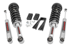 Rough Country 2 in Leveling Lift Kit w/Shocks - 50006 - Black Patch Performance - ROUG50006