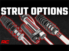 Rough Country 0 in. to 2 in Leveling Strut Kit - 502069 - Black Patch Performance - ROUG502069
