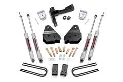 Rough Country 3 in Suspension Lift Kit w/Shocks - 50220 - Black Patch Performance - ROUG50220