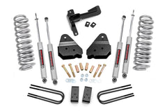Rough Country 3 in Lift Kit - Suspension w/Shock - 50222 - Black Patch Performance - ROUG50222