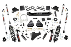 Rough Country 4.5 in Coilover Conversion Lift Kit - 50656 - Black Patch Performance - ROUG50656