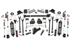 Rough Country 6 in Suspension Lift Kit w/Shocks - 50759 - Black Patch Performance - ROUG50759