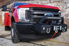 Rough Country Winch Mount System - 51004 - Black Patch Performance - ROUG51004