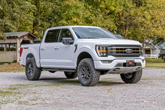 Rough Country 2.5 in Suspension Lift Kit w/Shocks - 510040 - Black Patch Performance - ROUG510040