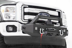 Rough Country Winch Mount System - 51006 - Black Patch Performance - ROUG51006