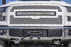 Rough Country Winch Mounting Plate - 51007 - Black Patch Performance - ROUG51007