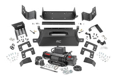 Rough Country Winch Mounting Plate - 51058 - Black Patch Performance - ROUG51058