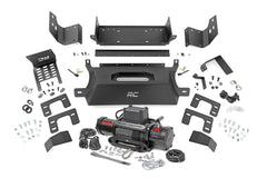 Rough Country Winch Mounting Plate - 51059 - Black Patch Performance - ROUG51059