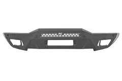 Rough Country LED Front Bumper - 51073 - Black Patch Performance - ROUG51073