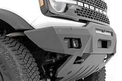 Rough Country LED Front Bumper - 51074 - Black Patch Performance - ROUG51074