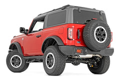 Rough Country SRX2 Side Steps - 51081 - Black Patch Performance - ROUG51081