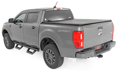 Rough Country SRX2 Side Steps - 51089 - Black Patch Performance - ROUG51089