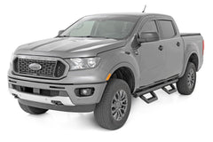 Rough Country SRX2 Side Steps - 51089 - Black Patch Performance - ROUG51089