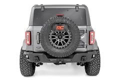 Rough Country Rear LED Bumper - 51093 - Black Patch Performance - ROUG51093