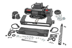 Rough Country Winch Mounting Plate - 51097 - Black Patch Performance - ROUG51097