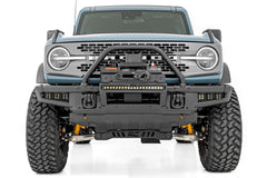 Rough Country Winch Mounting Plate - 51099 - Black Patch Performance - ROUG51099