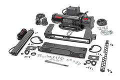 Rough Country Winch Mounting Plate - 51099 - Black Patch Performance - ROUG51099