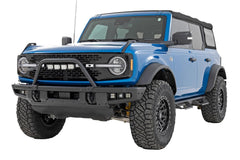 Rough Country LED Front Bumper - 51115 - Black Patch Performance - ROUG51115