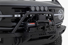 Rough Country LED Front Bumper - 51118 - Black Patch Performance - ROUG51118