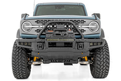 Rough Country LED Fog Light Kit - 51140 - Black Patch Performance - ROUG51140