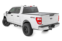 Rough Country SR2 Side Steps - 51141 - Black Patch Performance - ROUG51141