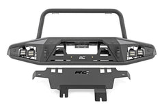 Rough Country LED Front Bumper - 51200A - Black Patch Performance - ROUG51200A