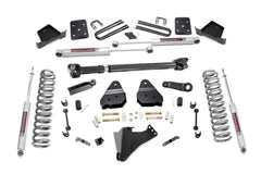 Rough Country 6 in Suspension Lift Kit w/Shocks - 51321 - Black Patch Performance - ROUG51321