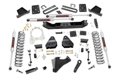 Rough Country 6 in Suspension Lift Kit w/Shocks - 51340 - Black Patch Performance - ROUG51340