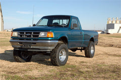 Rough Country 4 in Leveling Lift Kit w/Shocks - 51530 - Black Patch Performance - ROUG51530