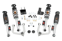 Rough Country 3.5 in Suspension Lift Kit w/Shocks - 51547 - Black Patch Performance - ROUG51547