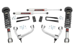 Rough Country Lifted M1 Struts - 54440 - Black Patch Performance - ROUG54440