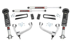 Rough Country 3 in Suspension Lift Kit w/Shocks - 54540 - Black Patch Performance - ROUG54540