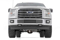 Rough Country 3 in Suspension Lift Kit w/Shocks - 54550RED - Black Patch Performance - ROUG54550RED