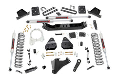 Rough Country 4.5 in Suspension Lift Kit w/Shocks - 55040 - Black Patch Performance - ROUG55040