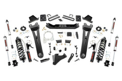 Rough Country 6 in Suspension Lift Kit w/Shocks - 55458 - Black Patch Performance - ROUG55458
