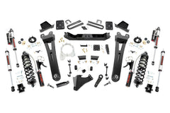 Rough Country 6 in Suspension Lift Kit w/Shocks - 55459 - Black Patch Performance - ROUG55459