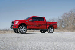 Rough Country 4 in Suspension Lift Kit w/Shocks - 55540 - Black Patch Performance - ROUG55540