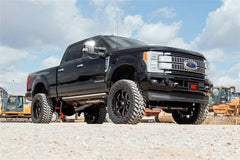 Rough Country 6 in Suspension Lift Kit w/Shock - 55650 - Black Patch Performance - ROUG55650