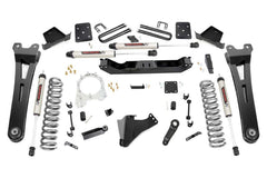Rough Country 6 in Suspension Lift Kit w/Shock - 55670 - Black Patch Performance - ROUG55670
