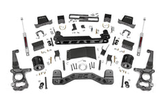 Rough Country 6 in Suspension Lift Kit - 55730 - Black Patch Performance - ROUG55730