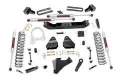 Rough Country 4.5 in Suspension Lift Kit w/Shocks - 55940 - Black Patch Performance - ROUG55940