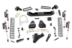 Rough Country 4.5 in Suspension Lift Kit w/Vertex Shocks - 55950 - Black Patch Performance - ROUG55950