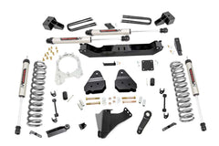 Rough Country 4.5 in Suspension Lift Kit w/V2 Shocks - 55970 - Black Patch Performance - ROUG55970
