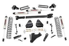 Rough Country 4.5 in Suspension Lift Kit w/V2 Shocks - 55971 - Black Patch Performance - ROUG55971
