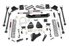 Rough Country 6 in Suspension Lift Kit w/Shocks - 56040 - Black Patch Performance - ROUG56040
