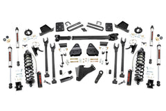 Rough Country 6 in Suspension Lift Kit w/Shocks - 56058 - Black Patch Performance - ROUG56058