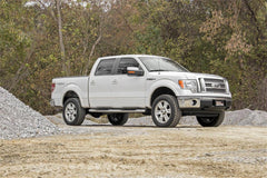 Rough Country 2 in Front Leveling Kit - 568RED - Black Patch Performance - ROUG568RED