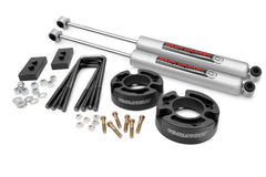 Rough Country 2.5 in Leveling Lift Kit w/Shocks - 57030 - Black Patch Performance - ROUG57030